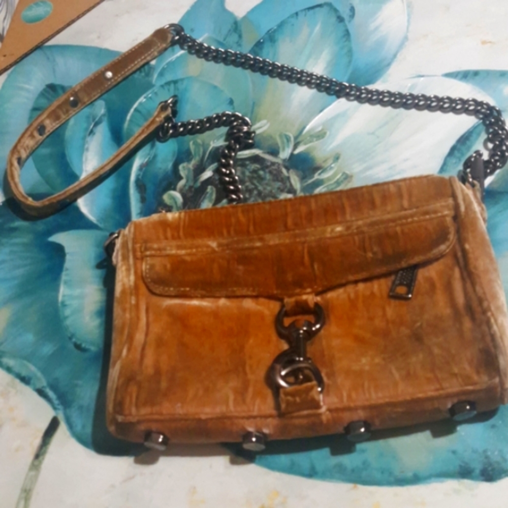Rebecca Minkoff Crushed Velvet Crossbody